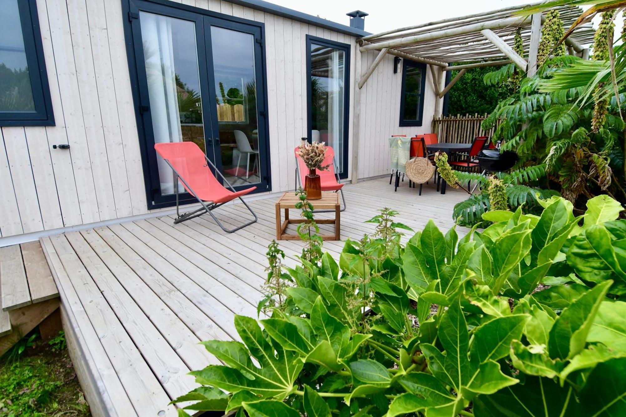 Camping De La Cote Des Legendes 布里尼奥冈普拉格 外观 照片